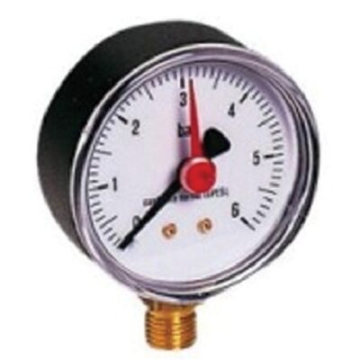 PG2 - Pressure Gauge - Bottom Fixing 0-10 Bar