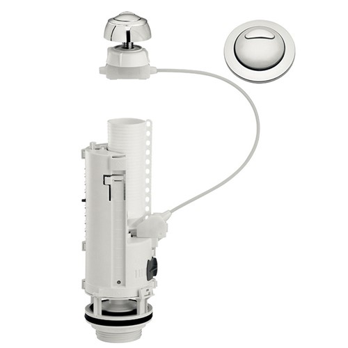 32500210 - Siamp - Optima 50 Dual Flush Valve - 470mm Cable 2" Outlet