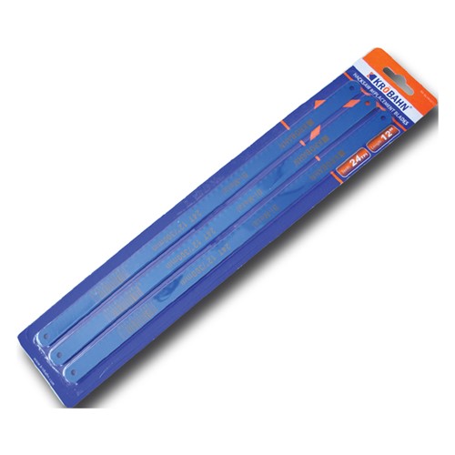 KB-BLHK2403 - Krobahn - Hacksaw Blades - 12" - 3 pack