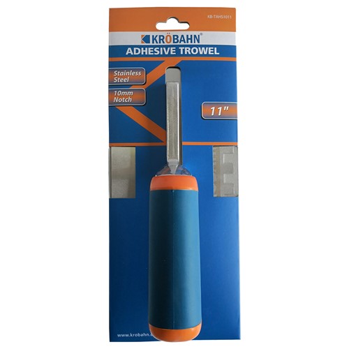 KB-TAHS1011 - Krobahn - Adhesive Trowel - 10mm Square Notch - 11"