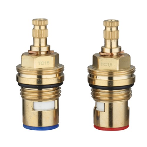 KPGLANDTC15 - KeyPlumb TC15 Ceramic Cartridge - 1/2" - H/C Pair