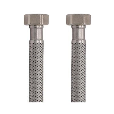 KPFLEX1212300 Keyplumb Flexi Tap Conn 1/2" x 1/2" 300mm Length (Pair)
