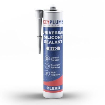 K11C - KeyPlumb - Universal Silicone Sealant - Clear - 280ml
