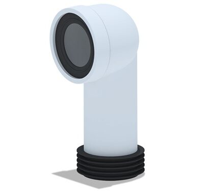 W9228KPEU - KeyPlumb - 90 Degree WC Pan Connector