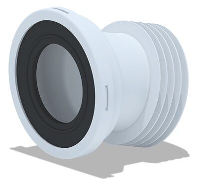 W1228KPEU - KeyPlumb - 14 Degree WC Pan Connector