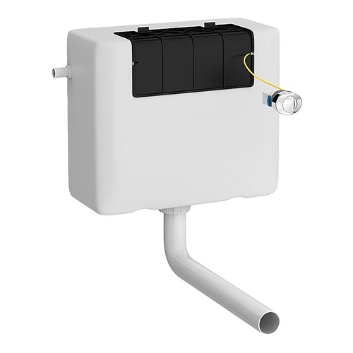 KP006 - KeyPlumb Mech. Concealed Cistern w/ Dual Flush Button (WRAS)