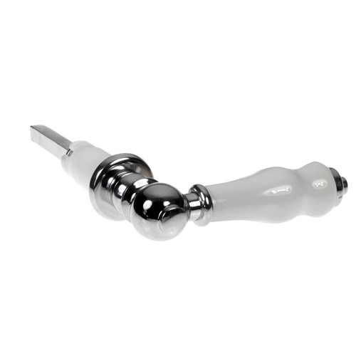 367113 - Traditional Ceramic and Chrome Cistern Lever - 1/2"