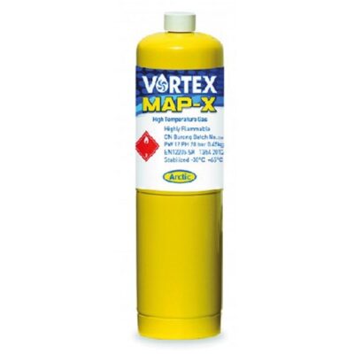 KPMAPXGAS - MAP2 - MAPP Gas - Yellow Can - 400g (12)