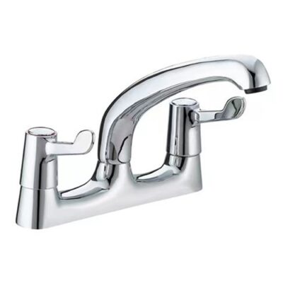 HS310N - Contract Lever Deck Sink Mixer Tap - (WRAS)