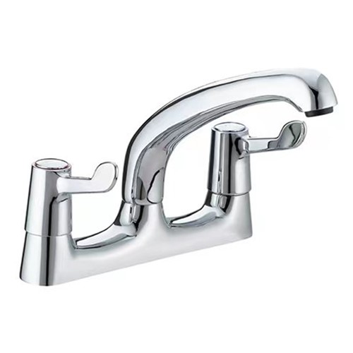 HS310N - Contract Lever Deck Sink Mixer Tap - (WRAS)