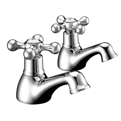 XAV841 - Victorian Basin Taps - Chrome