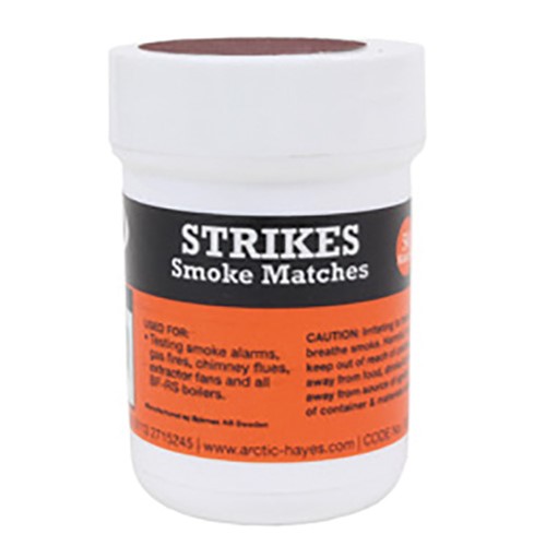 333000 - Arctic Hayes - Strikes Smoke Matches - Tub of 25