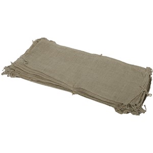 SAND BAGS ROT PROOF HESSIAN 13" x 30"