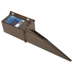 FENCE POST REPAIR SUPPORT BROWN 100mmx100mm