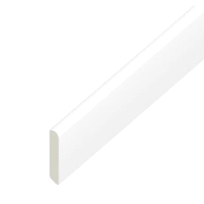 Eurocell uPVC Multi-Purpose Trim - White, 5m x Width 30mm