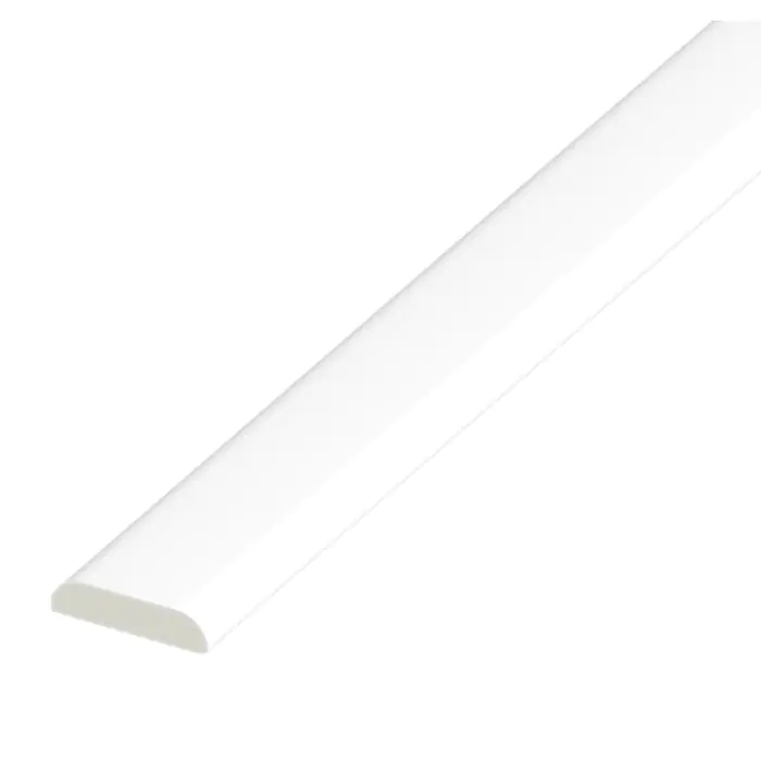 Eurocell uPVC Multi-Purpose Trim - White, 5m x 25mm